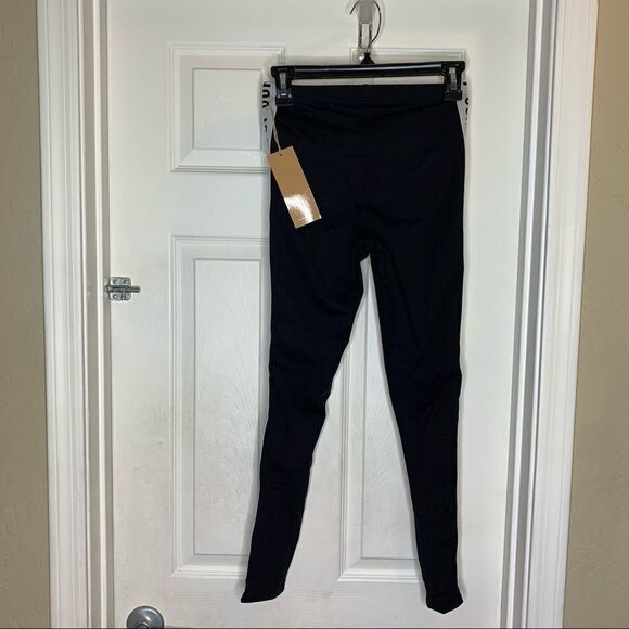 Year Of Ours Side Elastic Logo Leggings Black - Picture 5 of 10